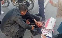 Alanya’da korkunç kaza! Kadının eteği motosikletin tekerine TAKILDI