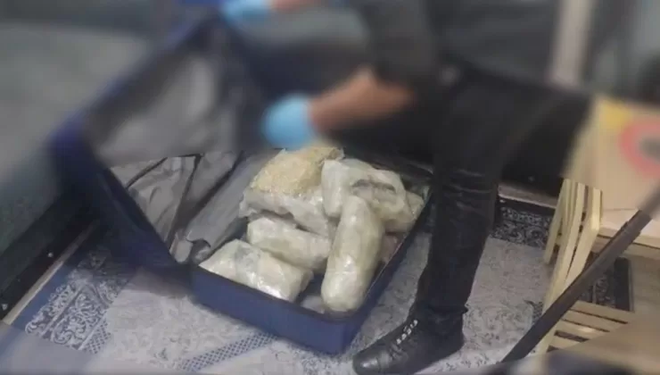 34 kilogram uyuşturucu ele geçirilen operasyonda 1 kişi TUTUKLANDI