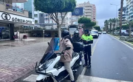 Alanya’da 5 motosiklet trafikten men EDİLDİ