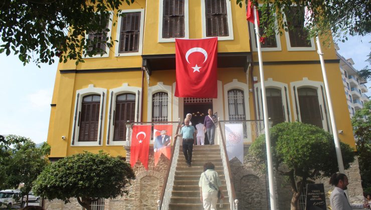 Alanya’da Atatürk Evi ve Müzesi kapılarını AÇTI