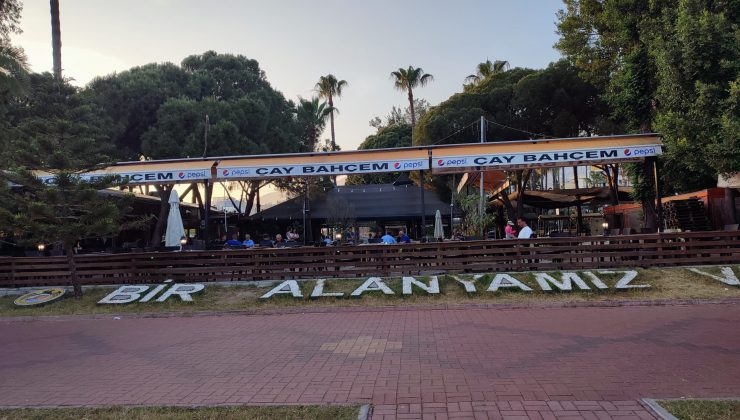 Alanya’da skandal tesis Halk Kafe olarak AÇILIYOR